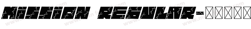 Mission Regular字体转换